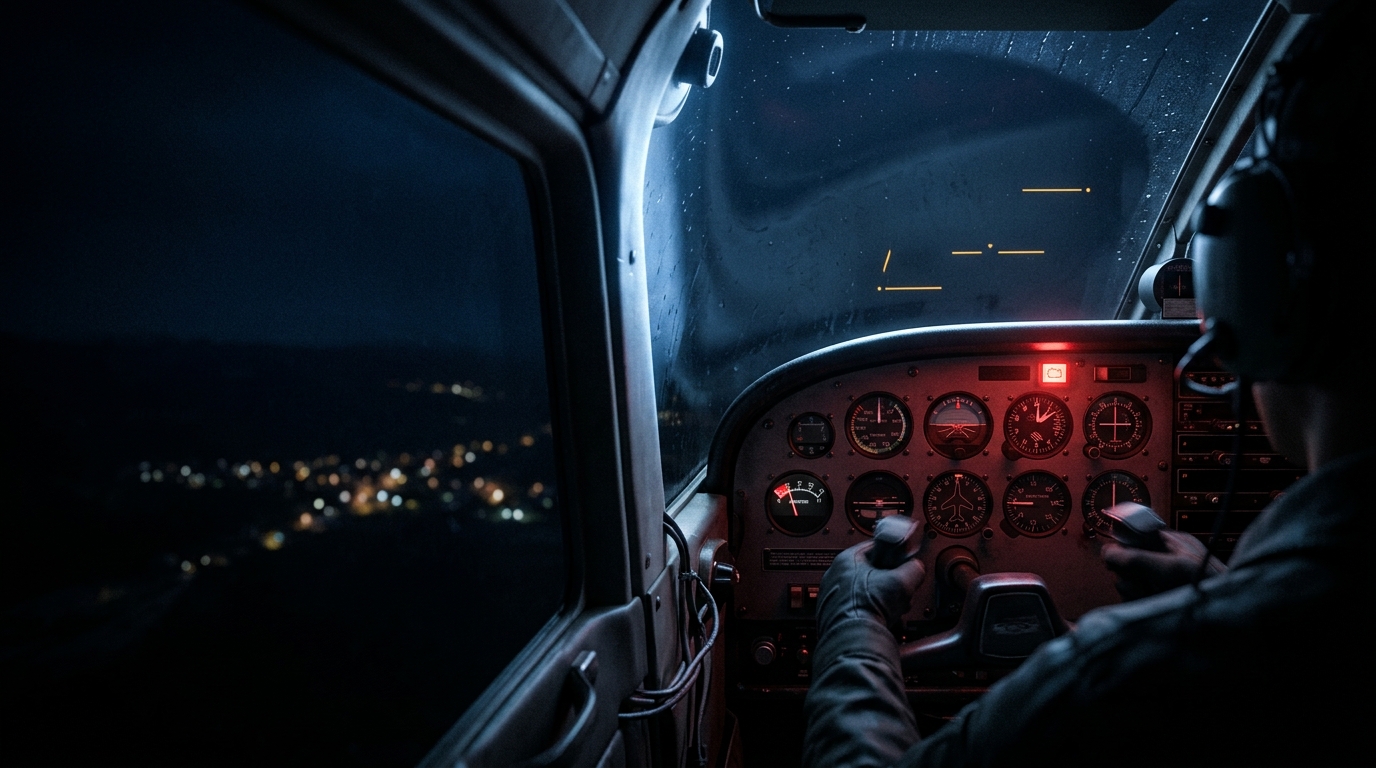 Alternator / Generator Failure in Night VFR
