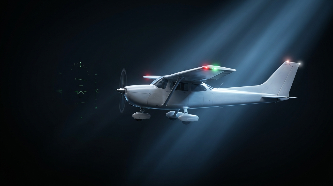 Alternator / Generator Failure in Night VFR Plate 4