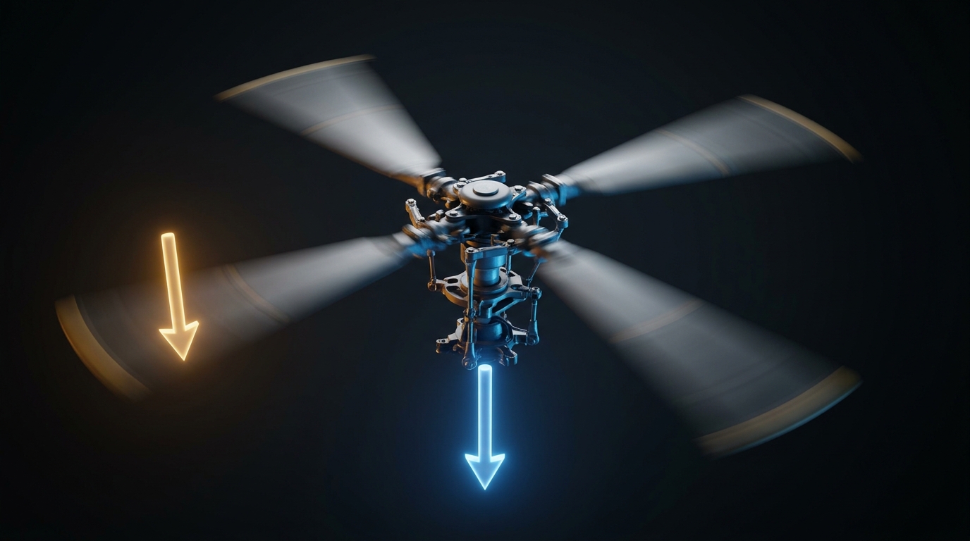 Gyroscopic Precession & 90° Phase Lag in Rotors