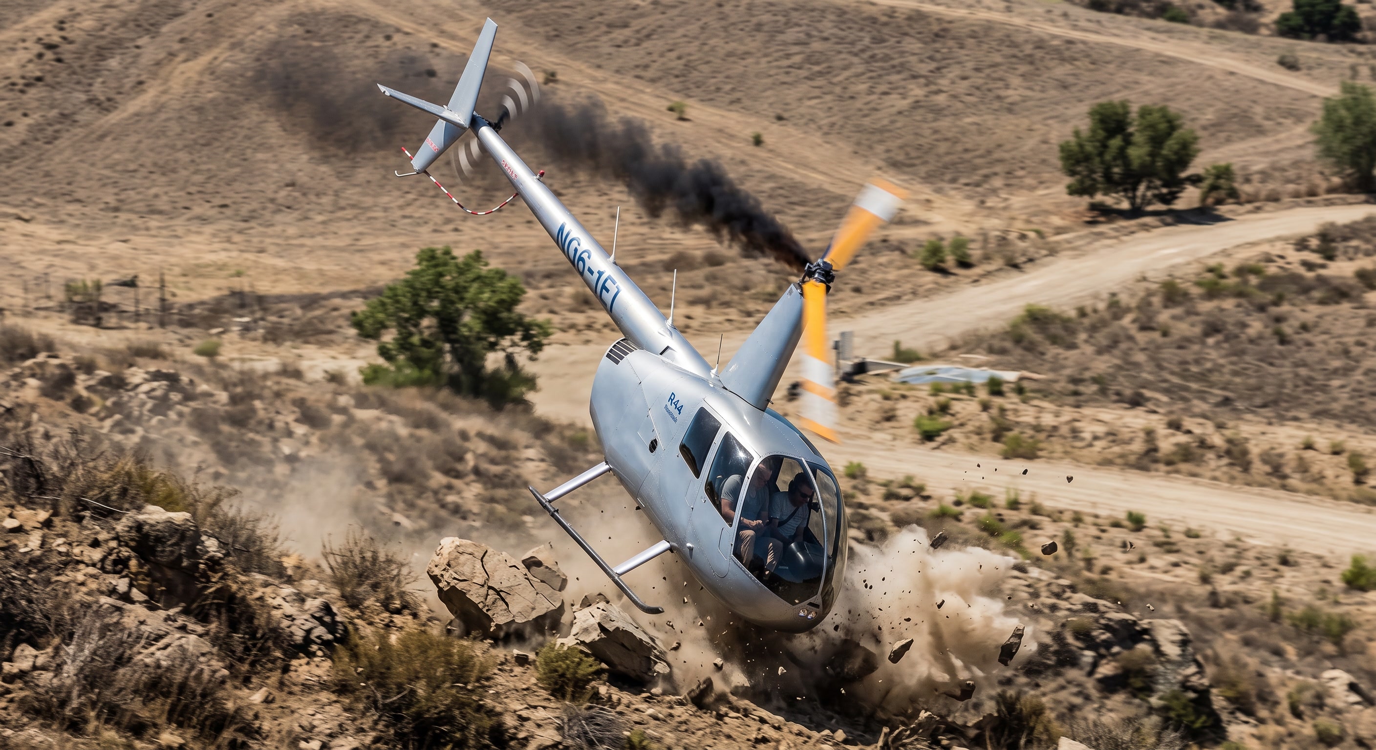 Helicopter Autorotation & Touchdown Execution Plate 2
