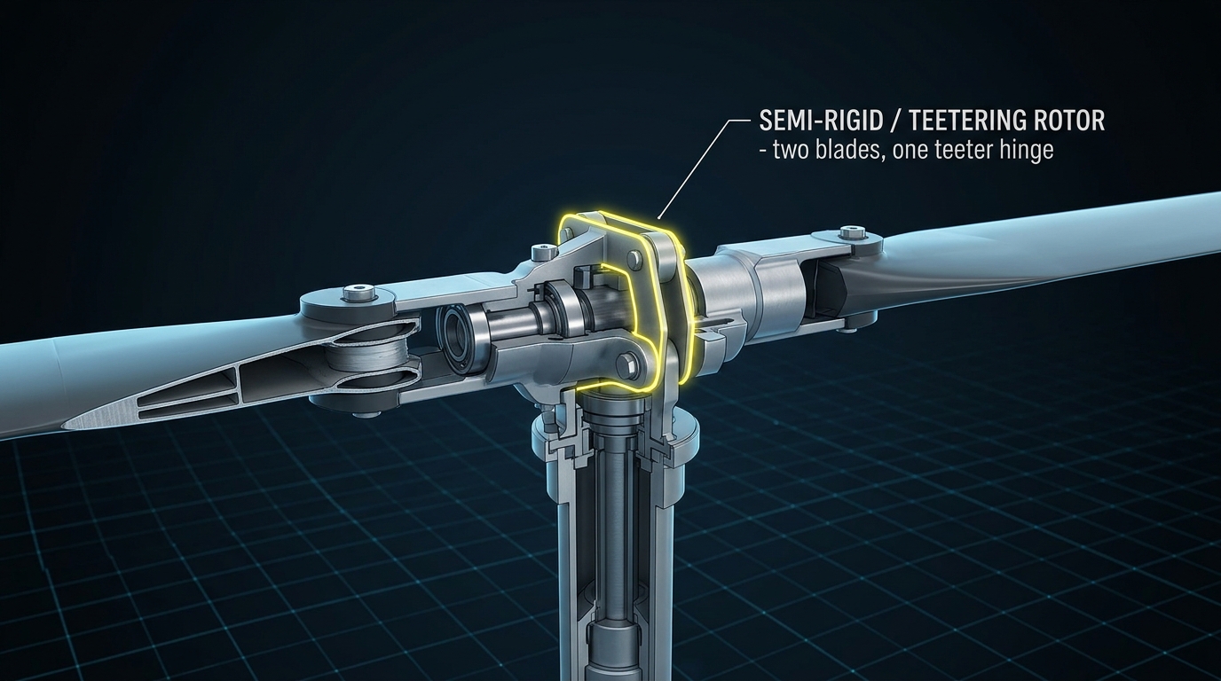 Teetering Rotor Mast Bumping & Low-G Pushover Hazard