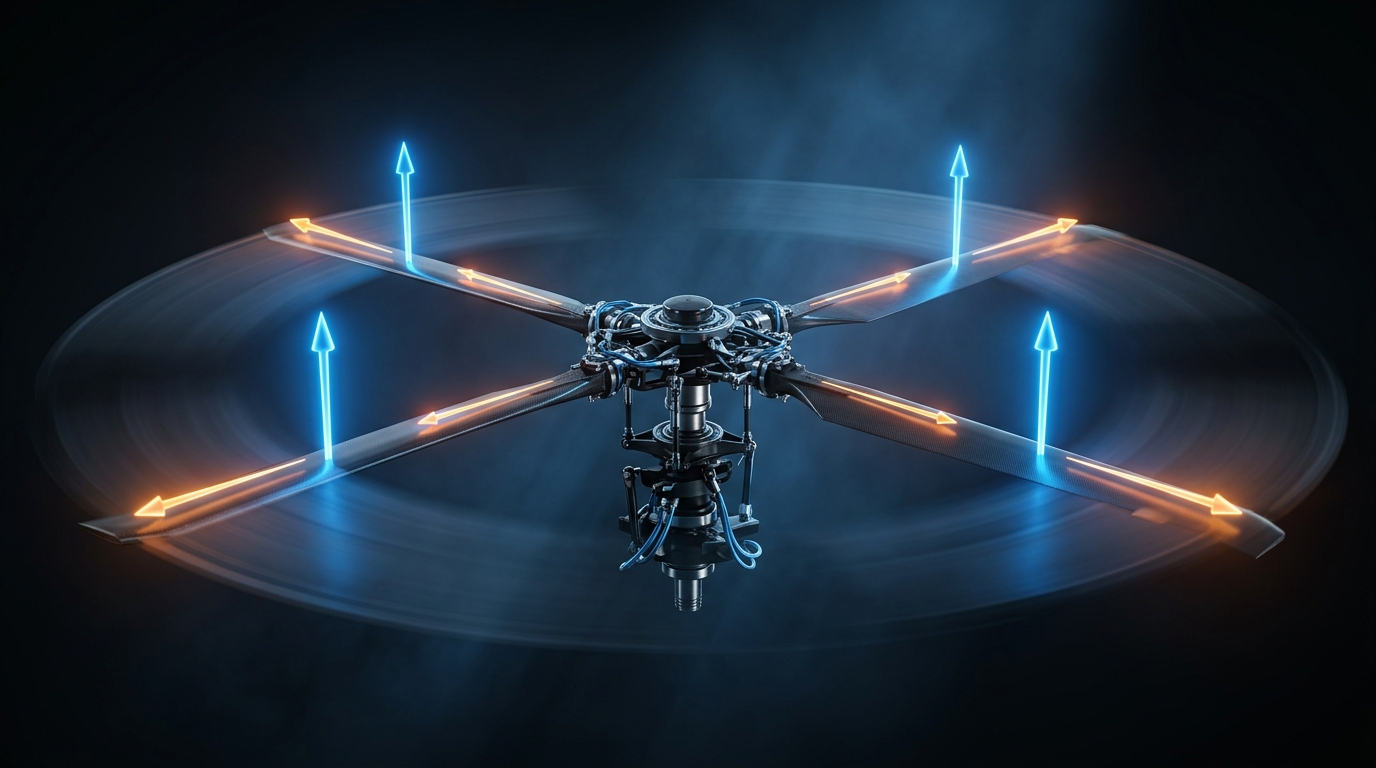 Helicopter Rotor Coning & G-Load Centrifugal Balance
