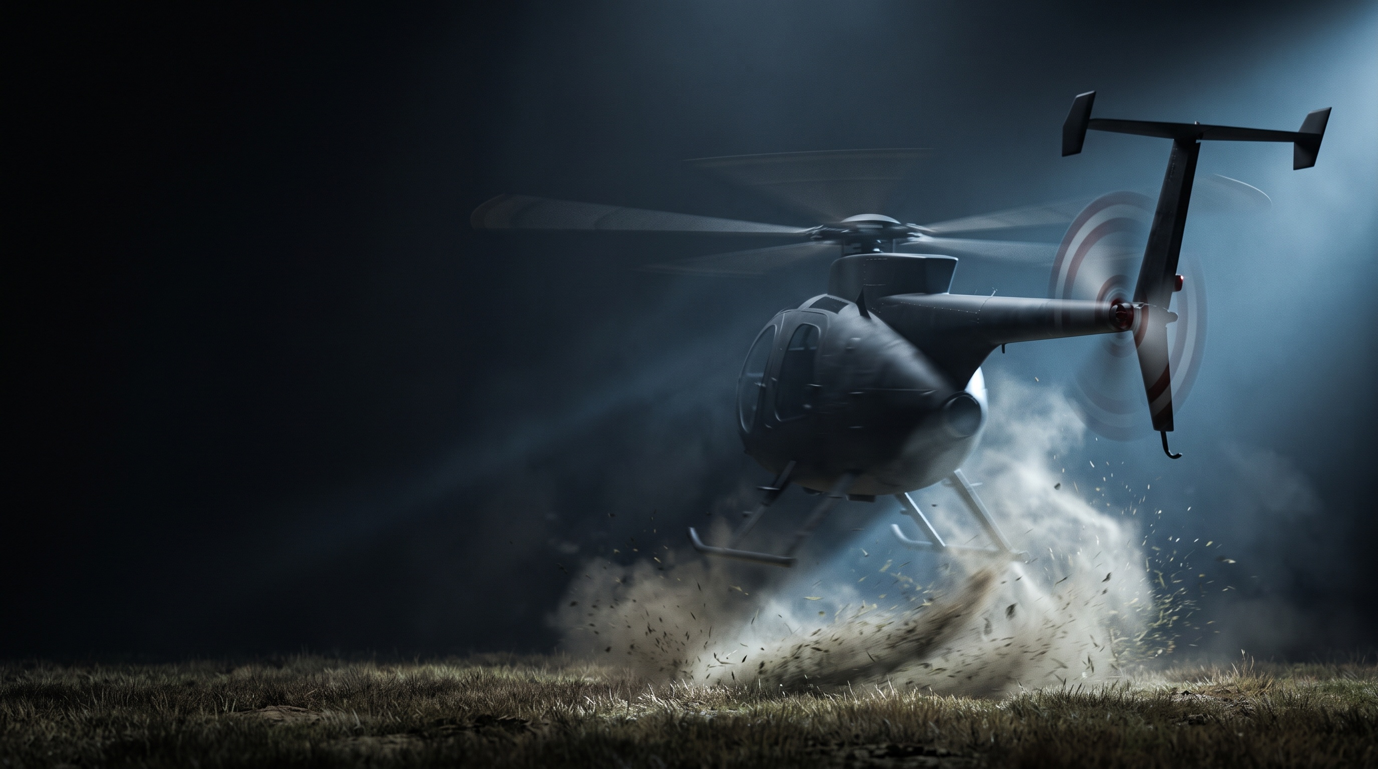 Helicopter Loss of Tail Rotor Effectiveness (LTE) & Failure Spin
