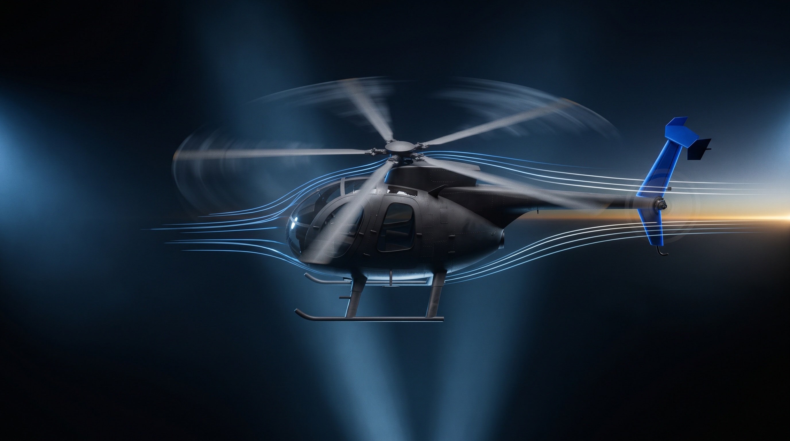 Helicopter Loss of Tail Rotor Effectiveness (LTE) & Failure Spin Plate 4